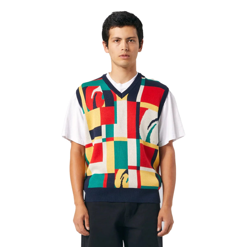Pulls - Huf - Sloane Sweater Vest // Multi - Stoemp