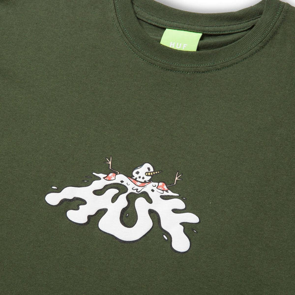 T-shirts - Huf - Snowman SS Tee // Forest Green - Stoemp