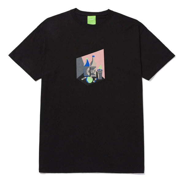 T-shirts - Huf - Still Life Number 420 SS Tee // Black - Stoemp