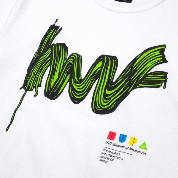 T-shirts - Huf - Stroke Of Genius SS Tee // White - Stoemp