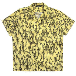 Chemises - Wasted Paris - Shirt Allover Honor // Yellow - Stoemp