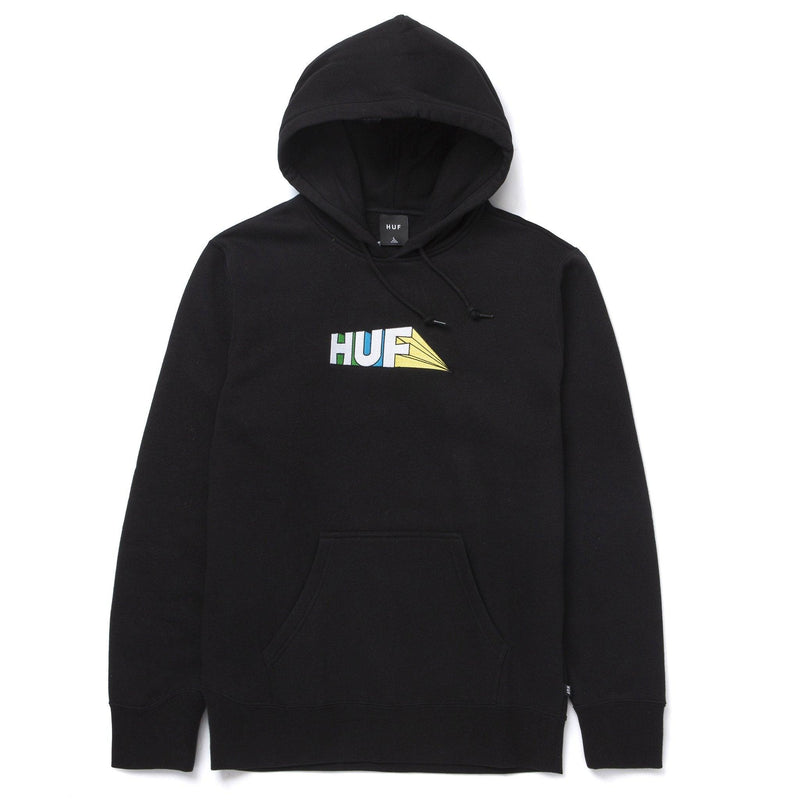 Sweats à capuche - Huf - Spectrum P/O Hoodie // Black - Stoemp