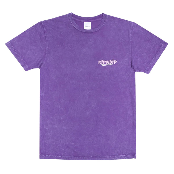 T-shirts - RipNDip - Vacay Tee // Purple Mineral Wash - Stoemp