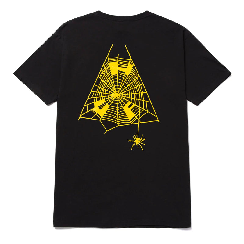T-shirts - Huf - Tangled Webs TT SS Tee // Black - Stoemp