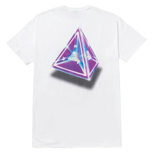 T-shirts - Huf - Tesseract TT SS Tee // White - Stoemp