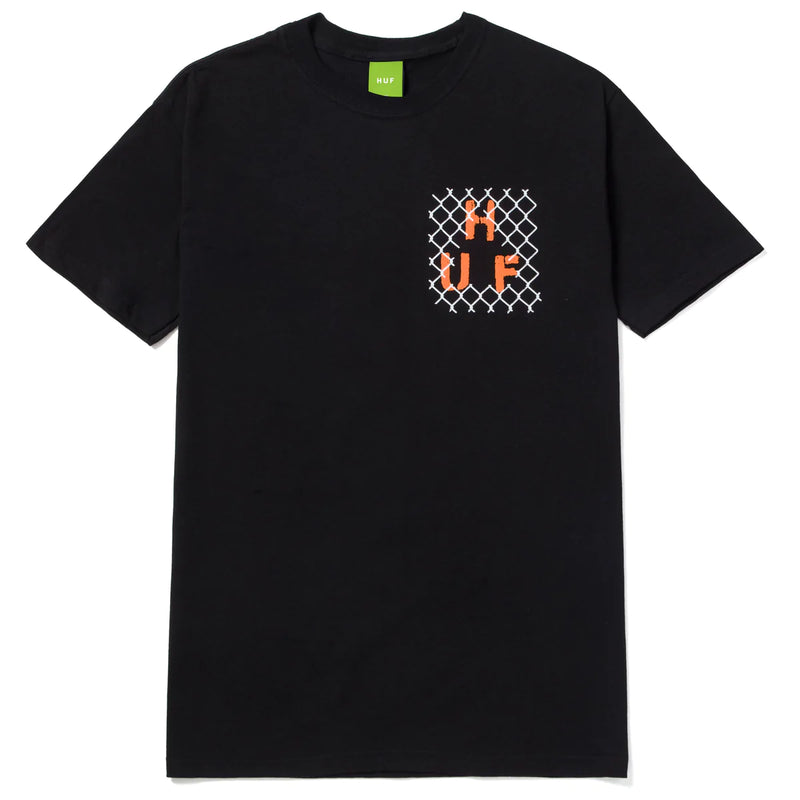 T-shirts - Huf - Trespass Triangle SS Tee // Black - Stoemp