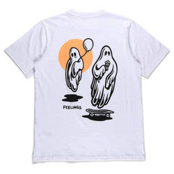 T-shirts - And Feelings - Ghosts SS T-shirt // White - Stoemp