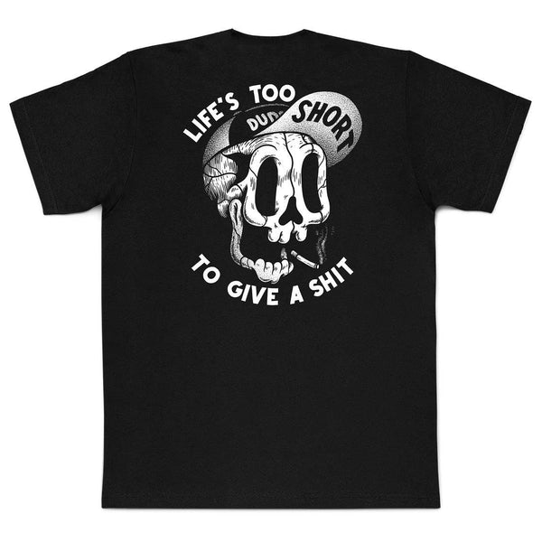 T-shirts - The Dudes - Too Shorts Smokes T-shirt // Black - Stoemp