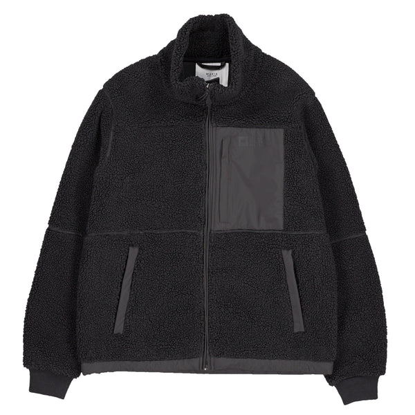Polar - Makia - Penger Fleece Jacket // Black - Stoemp