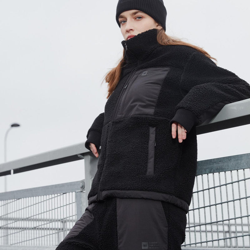 Polar - Makia - Penger Fleece Jacket // Black - Stoemp