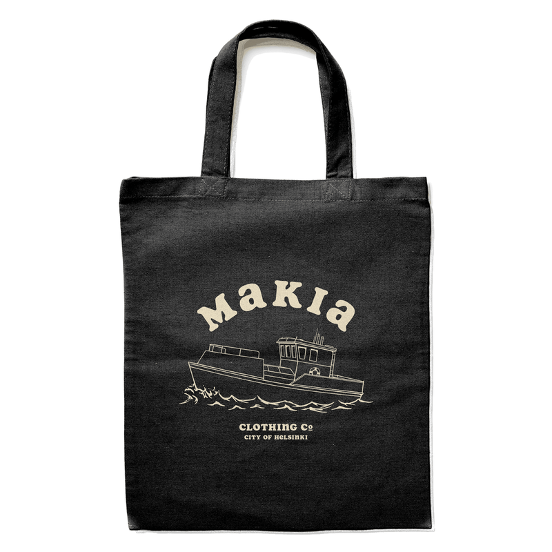 Sacs - Makia - Boat Tote Bag // Black - Stoemp