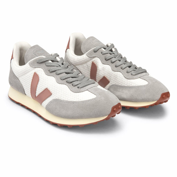 Sneakers - Veja - Rio Branco Hexamesh // Gravel/Dried-Petal/Oxford-Grey - Stoemp