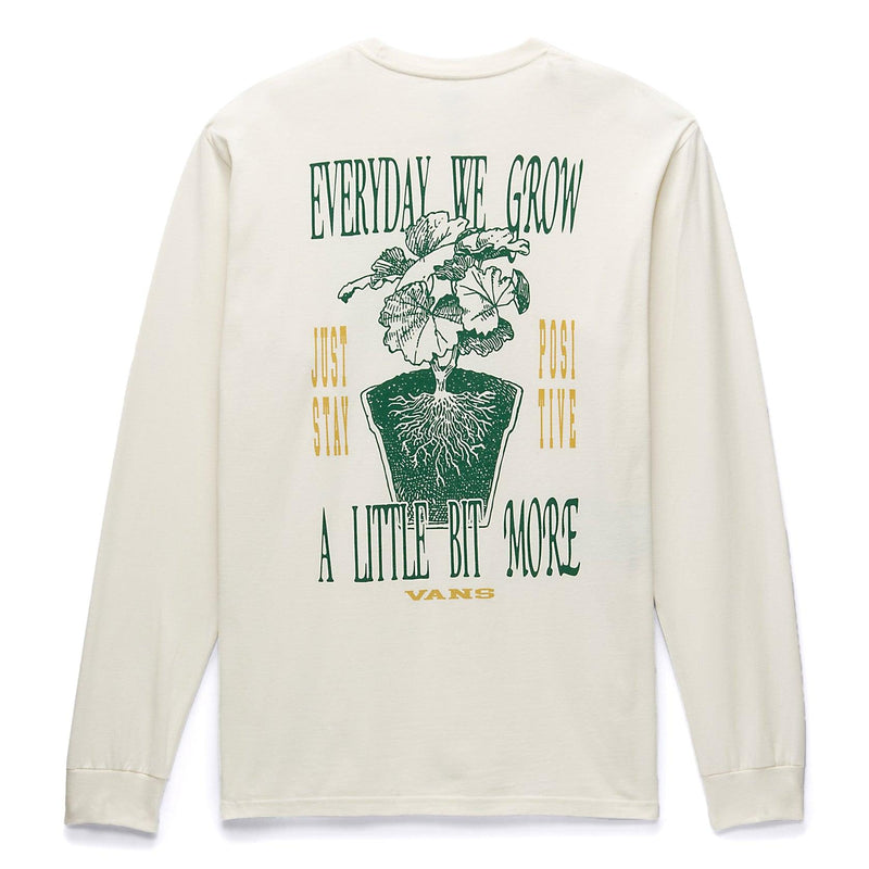 T-shirts - Vans - We Grow LS Tee // Antique White - Stoemp