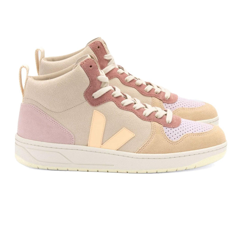 Sneakers - Veja - V-15 Suede // Multico/Peach - Stoemp