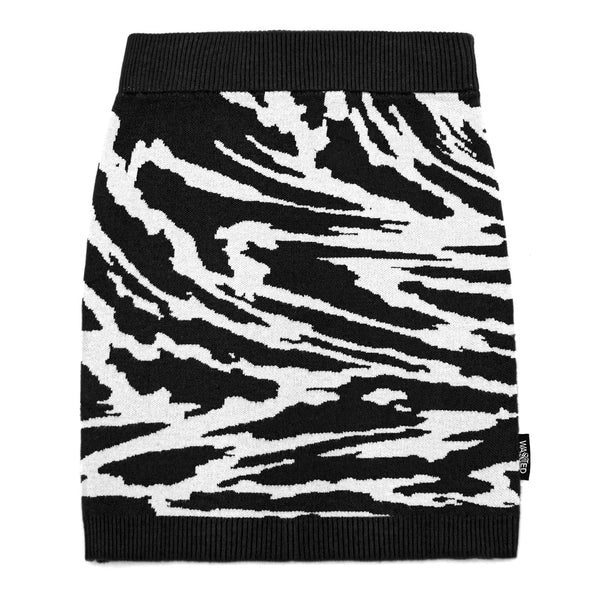Pulls - Wasted Paris - WM Skirt Knit Harvey // Allover Black & White - Stoemp
