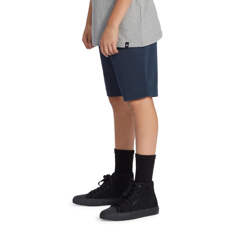 Shorts - Dc shoes - Worker Relaxed Chinoshort Boy // Dark Navy - Stoemp