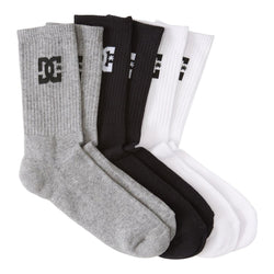 Chaussettes - Dc shoes - Crew Sock 3pack // Assorted - Stoemp