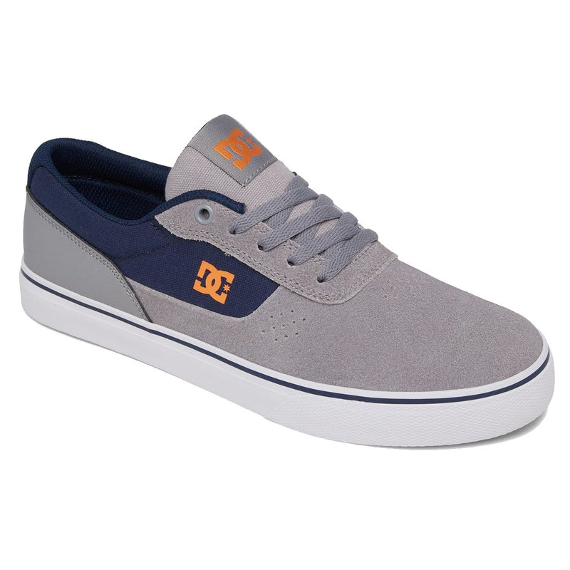 Dark Gray Switch // Grey/Orange/Grey Sneakers Dc shoes