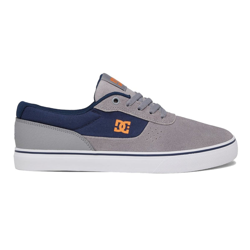 Dark Slate Gray Switch // Grey/Orange/Grey Sneakers Dc shoes