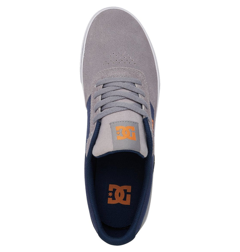 Dark Gray Switch // Grey/Orange/Grey Sneakers Dc shoes