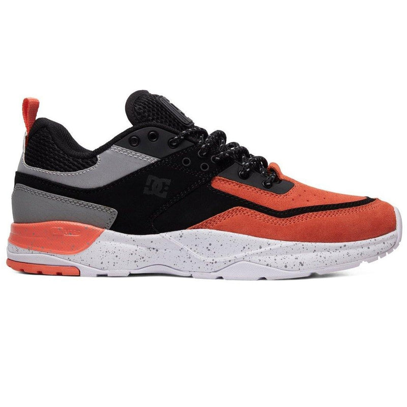 Black E. Tribeka SE // Black/Orange Sneakers Dc shoes