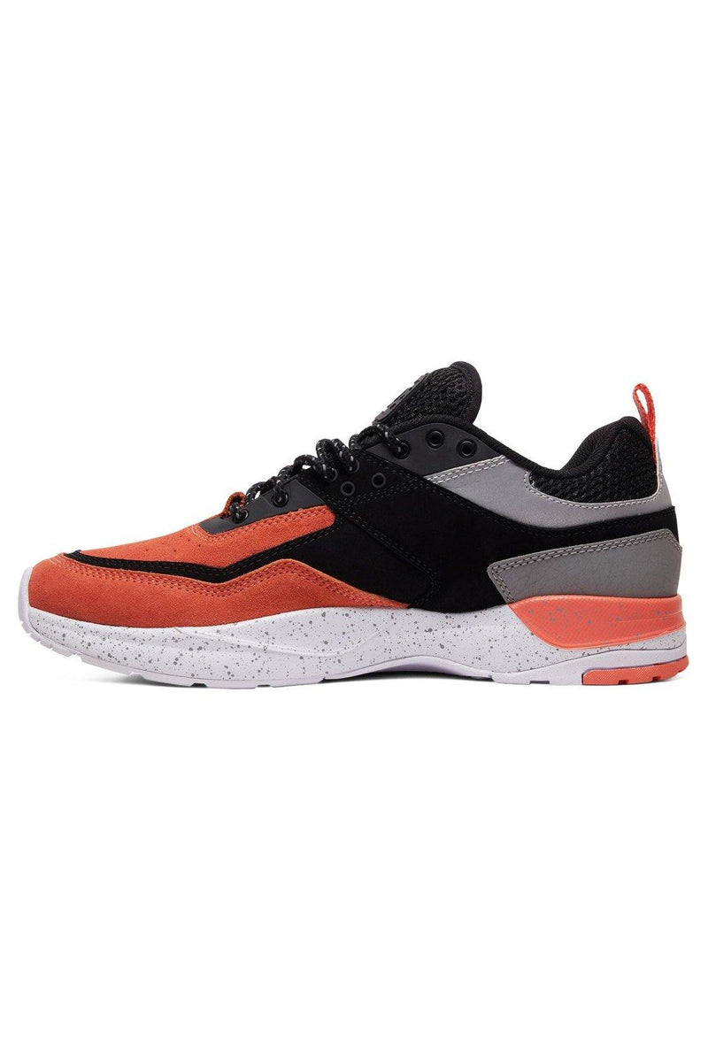 Black E. Tribeka SE // Black/Orange Sneakers Dc shoes