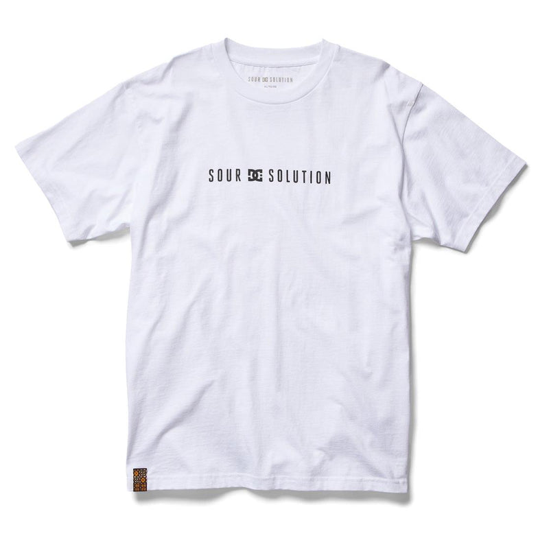 T-shirts - Dc shoes - DC x SOUR SOLUTION SS Tee // White - Stoemp