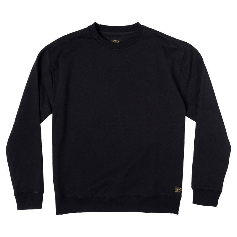 Sweats sans capuche - Rvca - Recession Day Shift Crew // Black - Stoemp