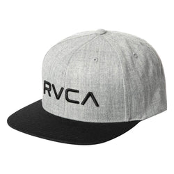 Casquettes & hats - Rvca - Rvca Twill Snap // Heather Grey/Black - Stoemp