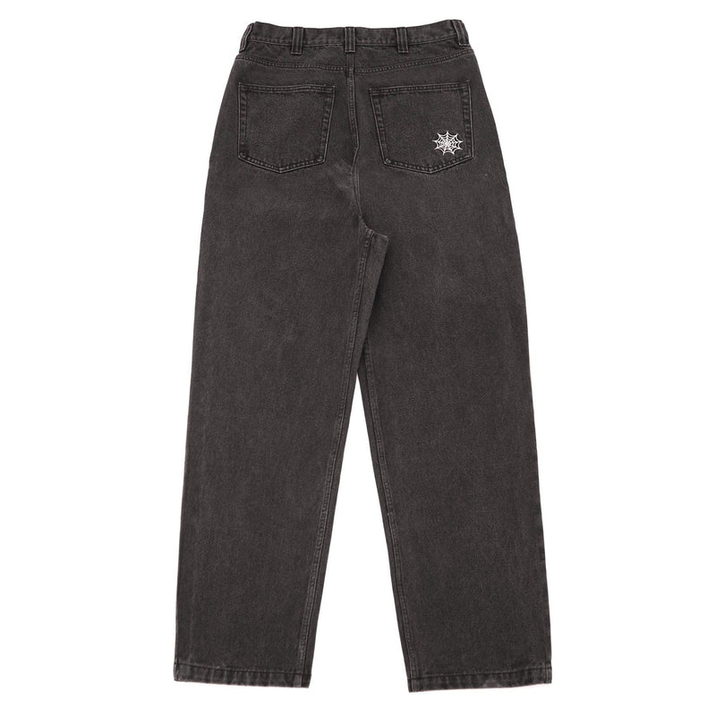 Pantalons - Wasted Paris - Baggy Pant Witch Denim // Washed Black - Stoemp