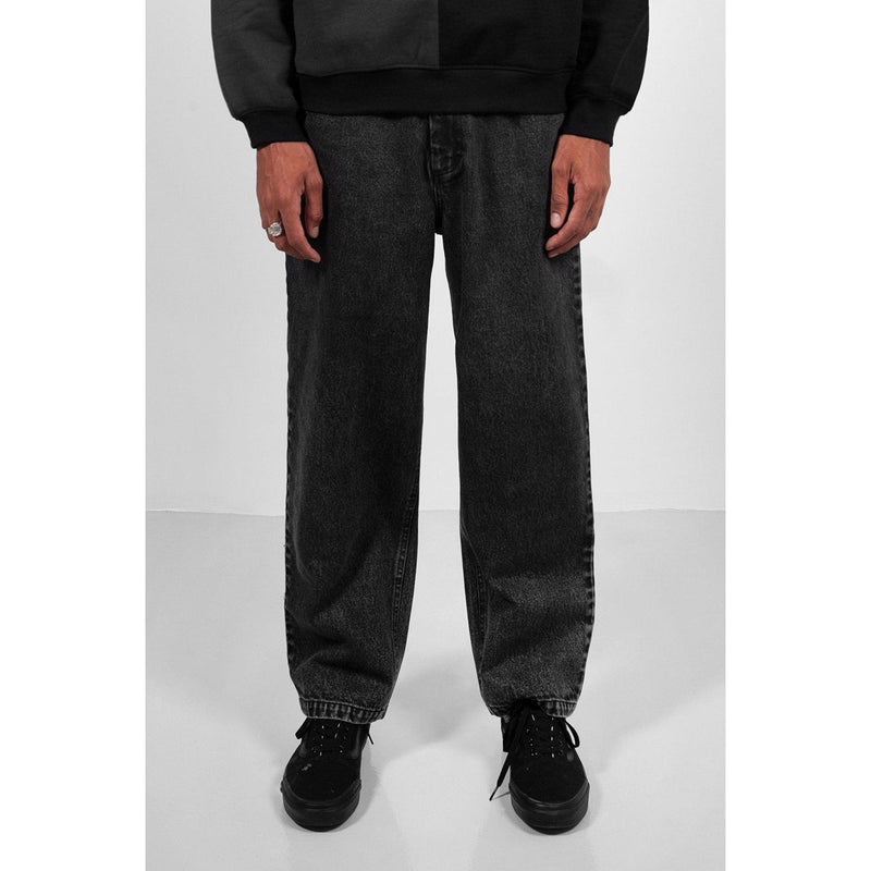 Pantalons - Wasted Paris - Baggy Pant Witch Denim // Washed Black - Stoemp