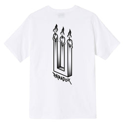 T-shirts - Paradox - Bougie T-shirt // White - Stoemp