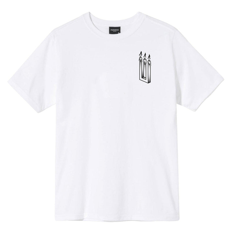 T-shirts - Paradox - Bougie T-shirt // White - Stoemp