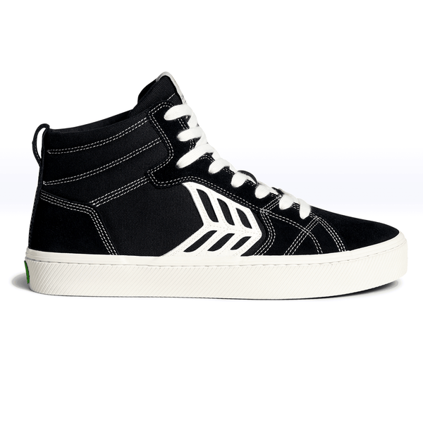 Sneakers - Cariuma - Catiba Pro High // Black Contrast Thread - Stoemp
