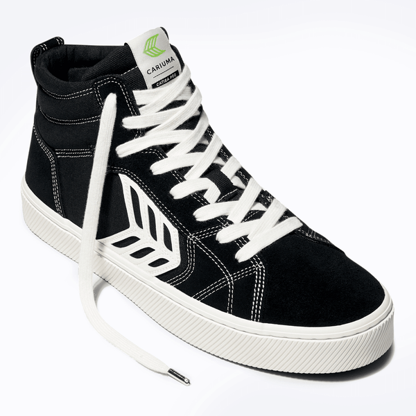 Sneakers - Cariuma - Catiba Pro High // Black Contrast Thread - Stoemp