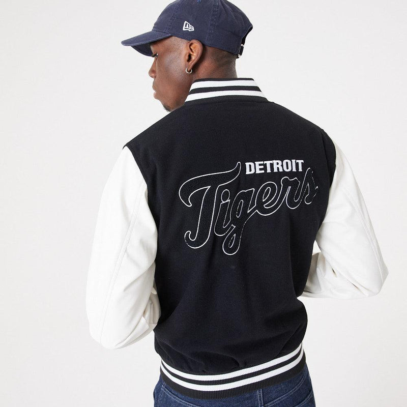 Vestes - New Era - Varsity Jacket // Detroit Tigers // Black - Stoemp