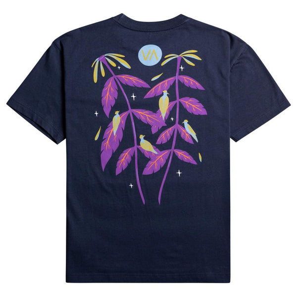 T-shirts - Rvca - Andrea Wan Blue Moon T-shirt // Navy - Stoemp