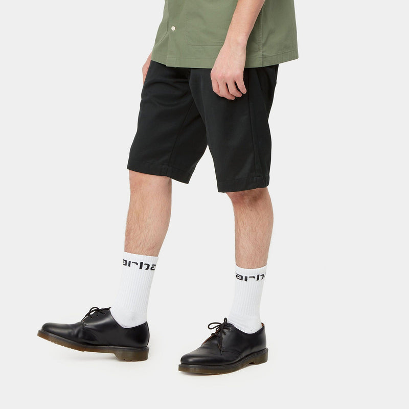 Shorts - Carhartt WIP - Master Short // Black Rinsed - Stoemp