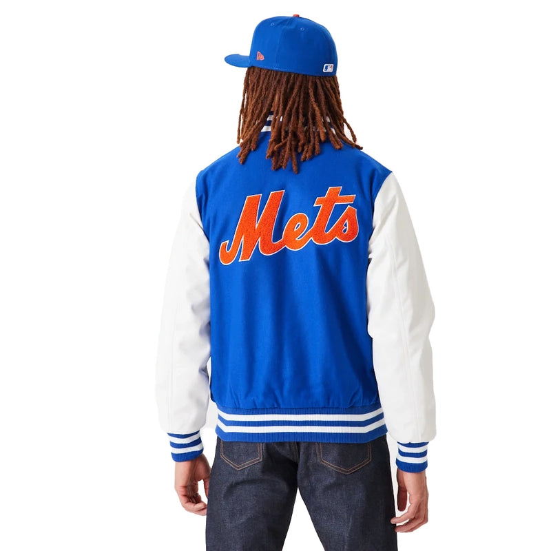 Vestes - New Era - Varsity Jacket // New York Mets // Blue - Stoemp