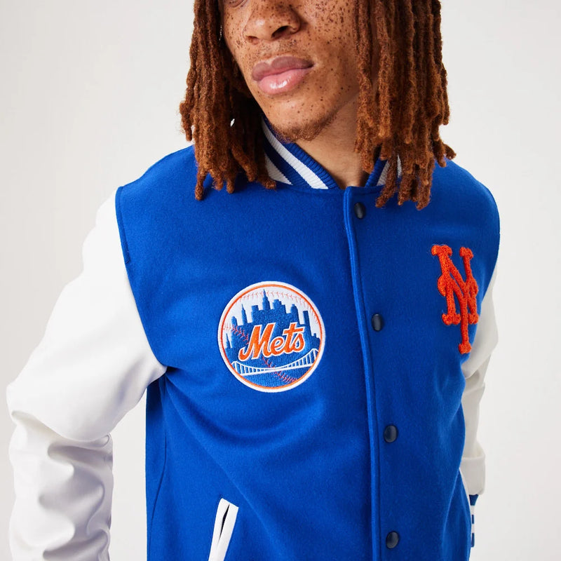 Vestes - New Era - Varsity Jacket // New York Mets // Blue - Stoemp