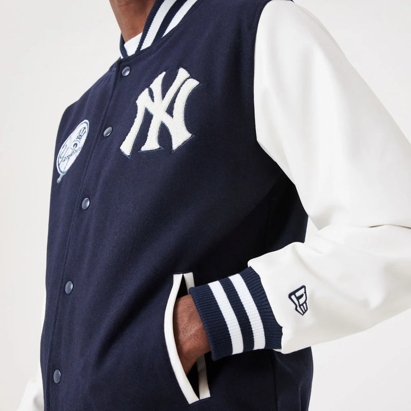 Vestes - New Era - Varsity Jacket // New York Yankees // Navy - Stoemp