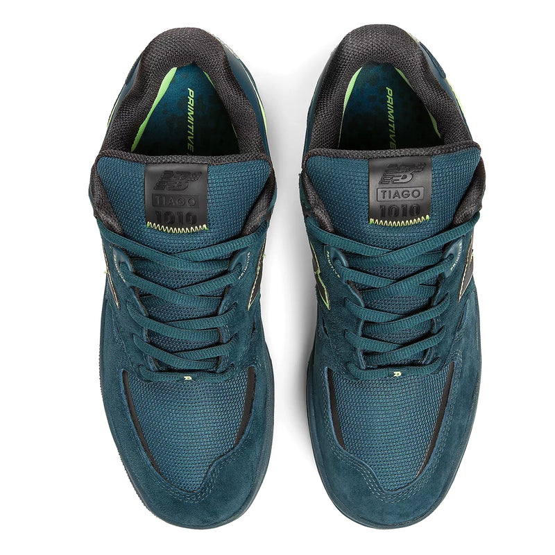 Sneakers - New Balance Numeric - 1010 // Tiago Lemos // Primitive // Deap Teal/Lime Green - Stoemp