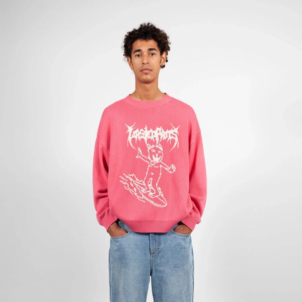 Pulls - Wasted Paris - Sweater Toon Surf // Pink - Stoemp