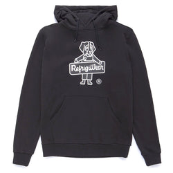 Sweats à capuche - Refrigiwear - Quarter Sweatshirt // Black - Stoemp