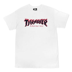 T-shirts - Thrasher - Possessed Logo SS // White - Stoemp
