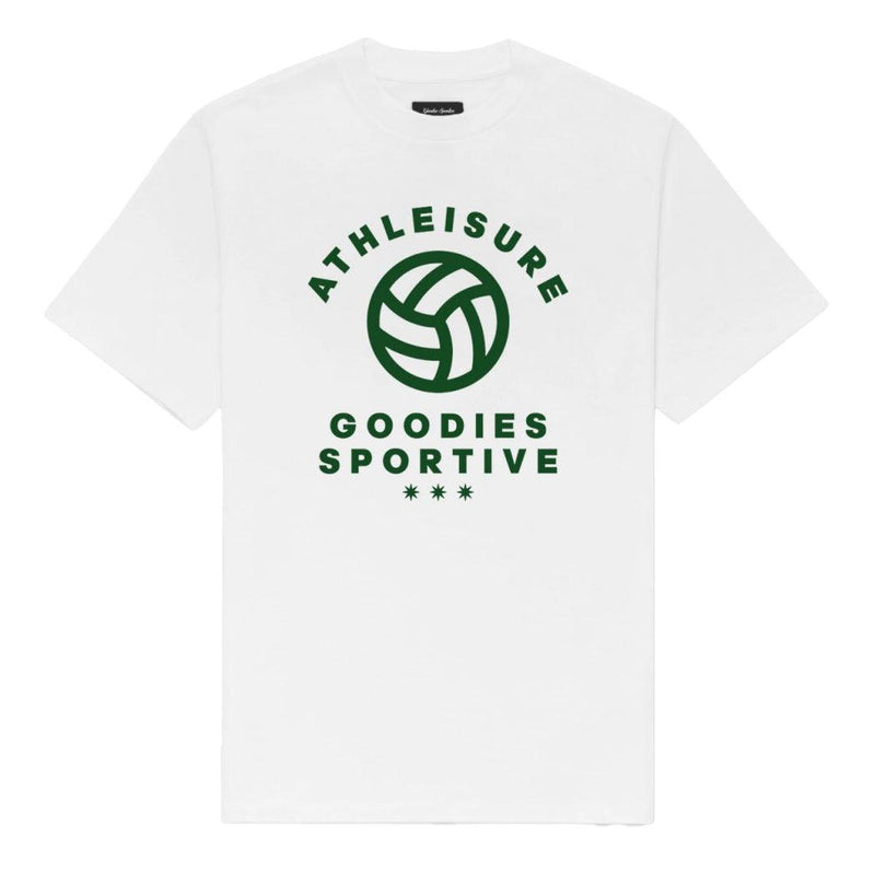 T-shirts - Goodies Sportive - Retro Football Tee // White - Stoemp