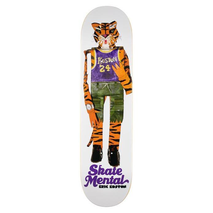 Decks - Skate Mental - Koston Tiger // White // 8.0 - Stoemp