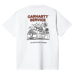 T-shirts - Carhartt WIP - SS Car Repair T-shirt // White - Stoemp