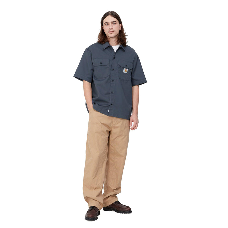 Chemises - Carhartt WIP - SS Craft Shirt // Zeus Rinsed - Stoemp