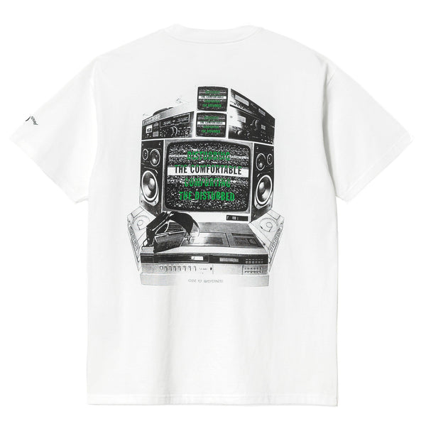 T-shirts - Carhartt WIP - SS On U Sound T-shirt // Relevant Parties // White - Stoemp